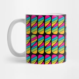 4 Color Feathers Mug